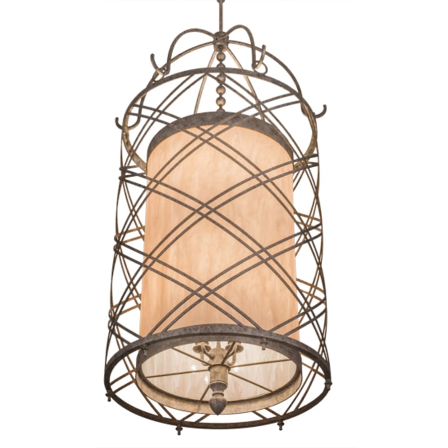 Meyda Tiffany Desmond 8 Light 27" Wide Pendant