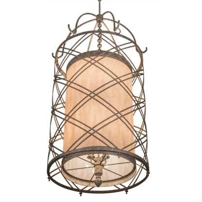 Meyda Tiffany Desmond 8 Light 27" Wide Pendant