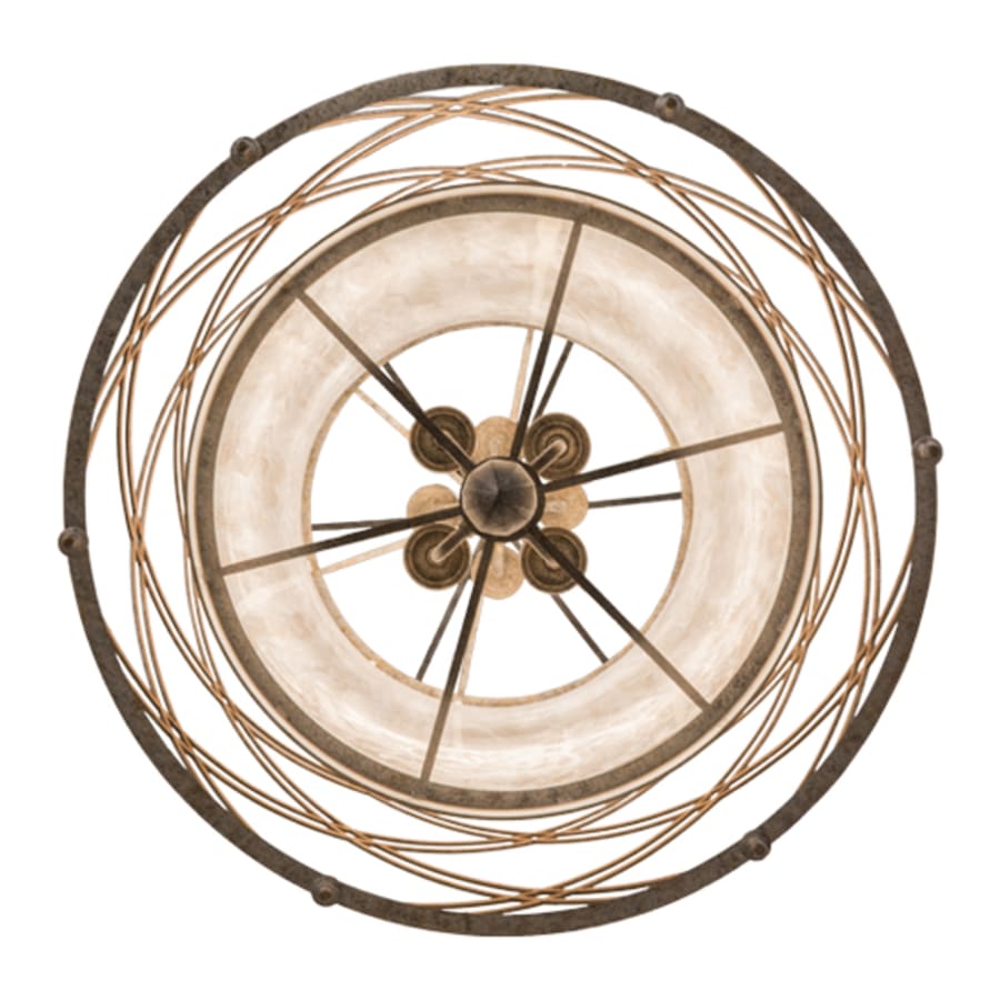 Meyda Tiffany Desmond 8 Light 27" Wide Pendant