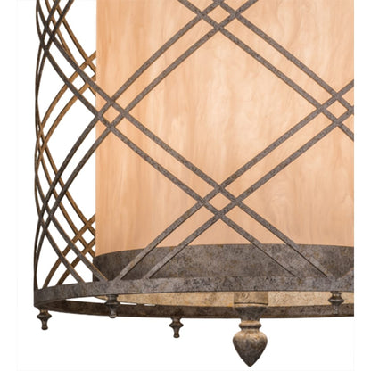 Meyda Tiffany Desmond 8 Light 27" Wide Pendant
