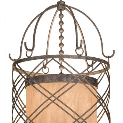 Meyda Tiffany Desmond 8 Light 27" Wide Pendant