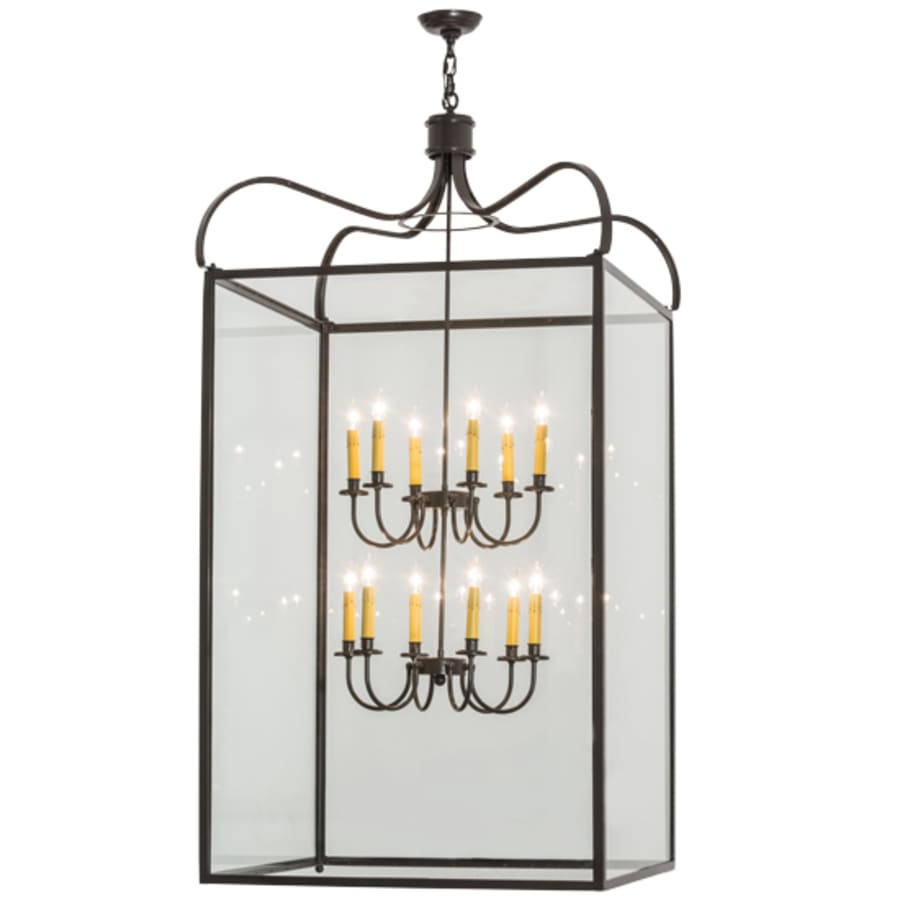 Meyda Tiffany Rennes 12 Light 43" Wide Taper Candle Pendant