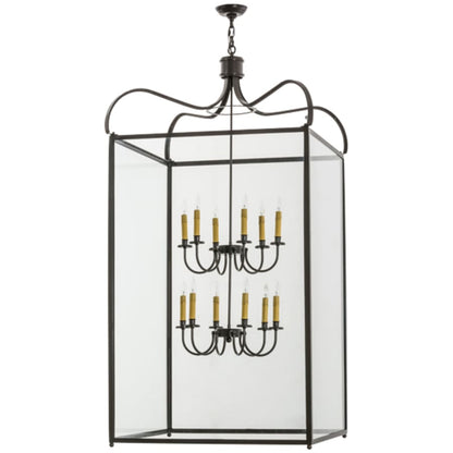 Meyda Tiffany Rennes 12 Light 43" Wide Taper Candle Pendant