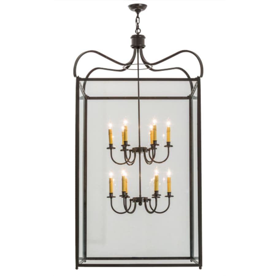 Meyda Tiffany Rennes 12 Light 43" Wide Taper Candle Pendant