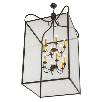 Meyda Tiffany Rennes 12 Light 43" Wide Taper Candle Pendant