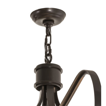 Meyda Tiffany Rennes 12 Light 43" Wide Taper Candle Pendant