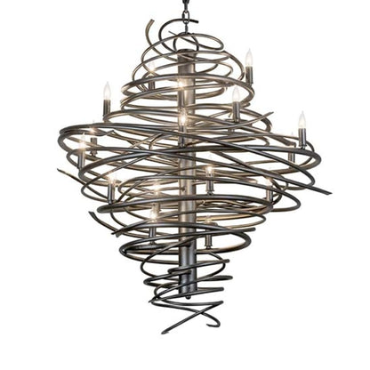 Meyda Tiffany Cyclone 18 Light 36" Wide Candle Style Chandelier