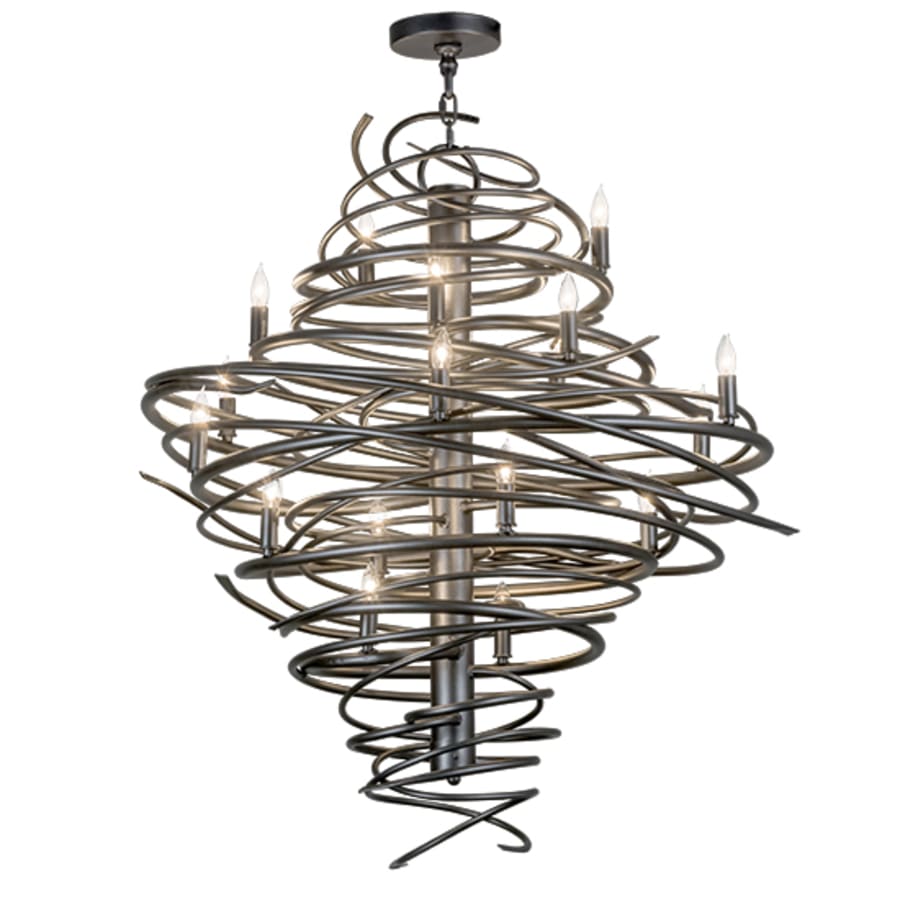 Meyda Tiffany Cyclone 18 Light 36" Wide Candle Style Chandelier