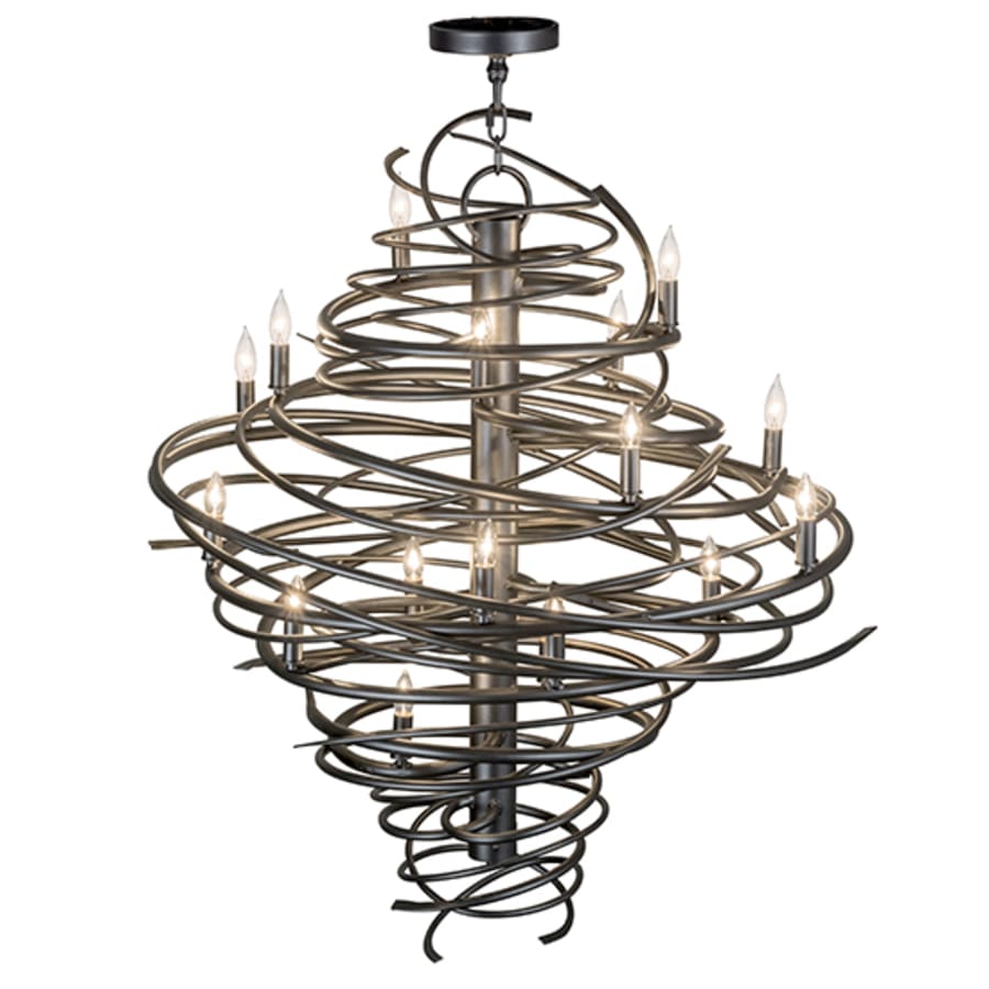 Meyda Tiffany Cyclone 18 Light 36" Wide Candle Style Chandelier