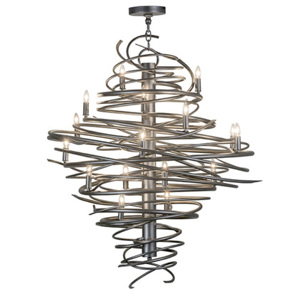 Meyda Tiffany Cyclone 18 Light 36" Wide Candle Style Chandelier