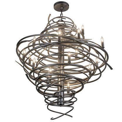Meyda Tiffany Cyclone 18 Light 36" Wide Candle Style Chandelier