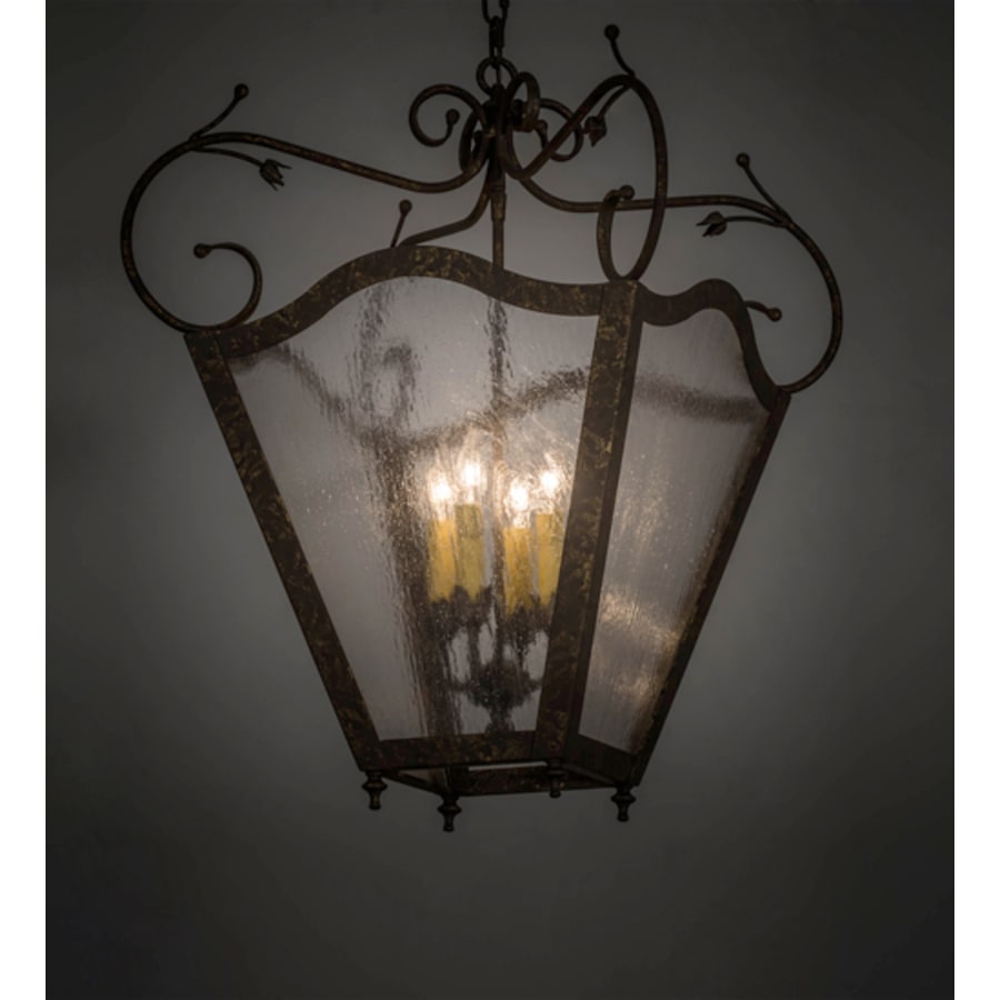 Meyda Tiffany Terena 4 Light 27" Wide Taper Candle Pendant
