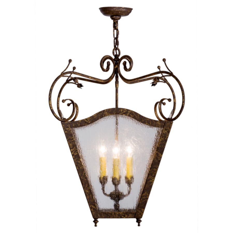 Meyda Tiffany Terena 4 Light 27" Wide Taper Candle Pendant