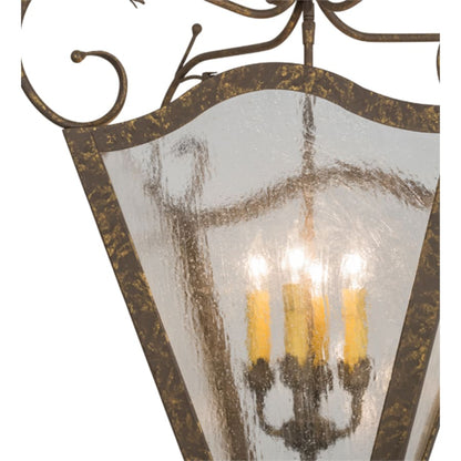 Meyda Tiffany Terena 4 Light 27" Wide Taper Candle Pendant