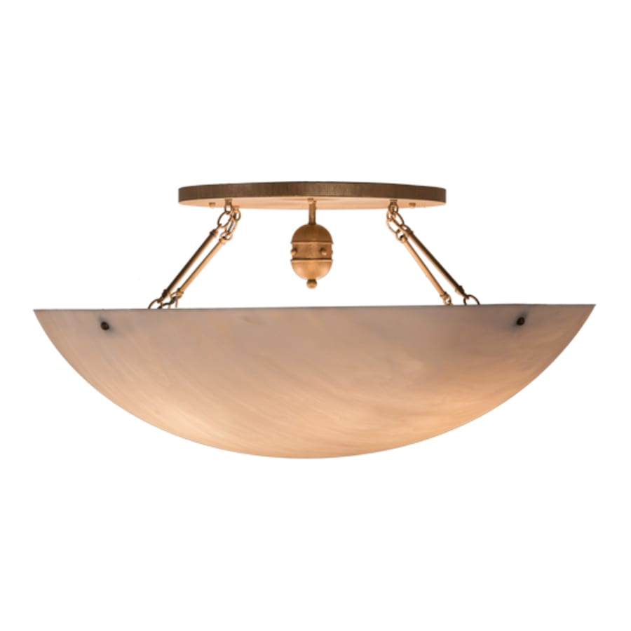 Meyda Tiffany Artesia 8 Light 42" Wide Semi-Flush Bowl Ceiling Fixture