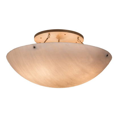 Meyda Tiffany Artesia 8 Light 42" Wide Semi-Flush Bowl Ceiling Fixture