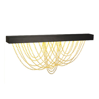 Meyda Tiffany Hollander 64" Wide LED Flush Mount Ceiling Fixture