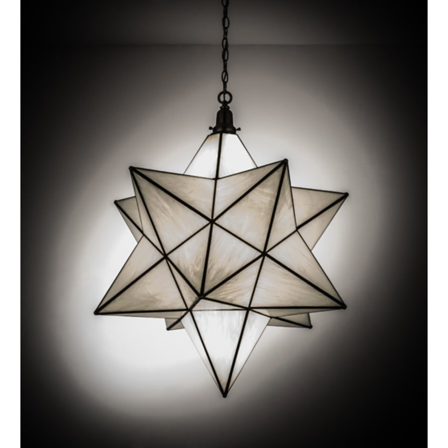 Meyda Tiffany Moravian Star 6 Light 32" Wide Pendant