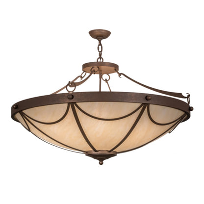 Meyda Tiffany Carousel 8 Light 42" Wide Pendant