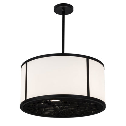 Meyda Tiffany Cilindro 2 Light 24" Wide Pendant