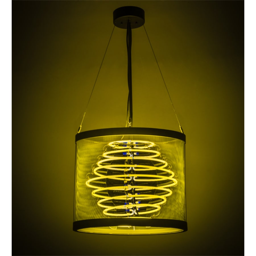 Meyda Tiffany Liquid Sunshine 6 Light 12" Wide Pendant