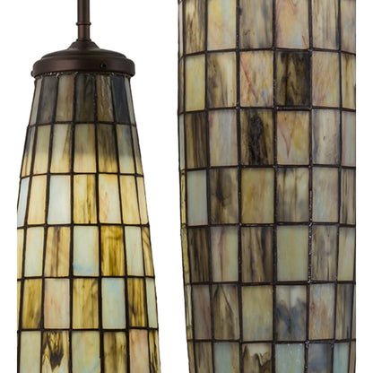 Meyda Tiffany Checkers 3 Light 24" Wide Multi Light Pendant