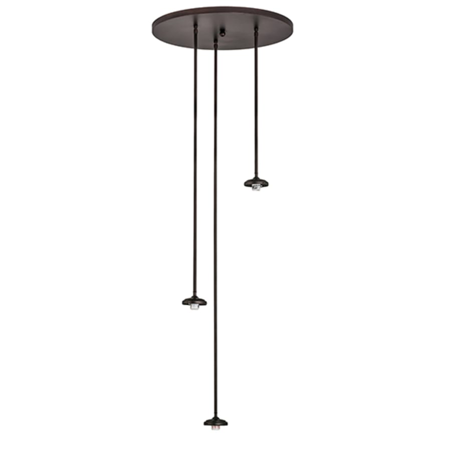 Meyda Tiffany Checkers 3 Light 24" Wide Multi Light Pendant