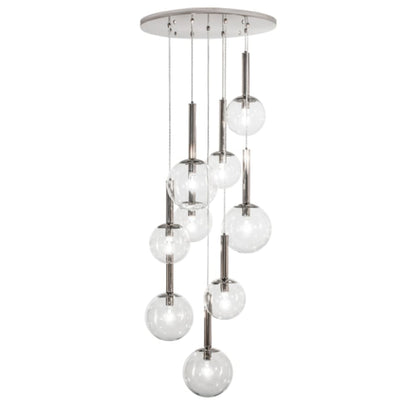 Meyda Tiffany Bola 9 Light 26" Wide Multi Light Pendant