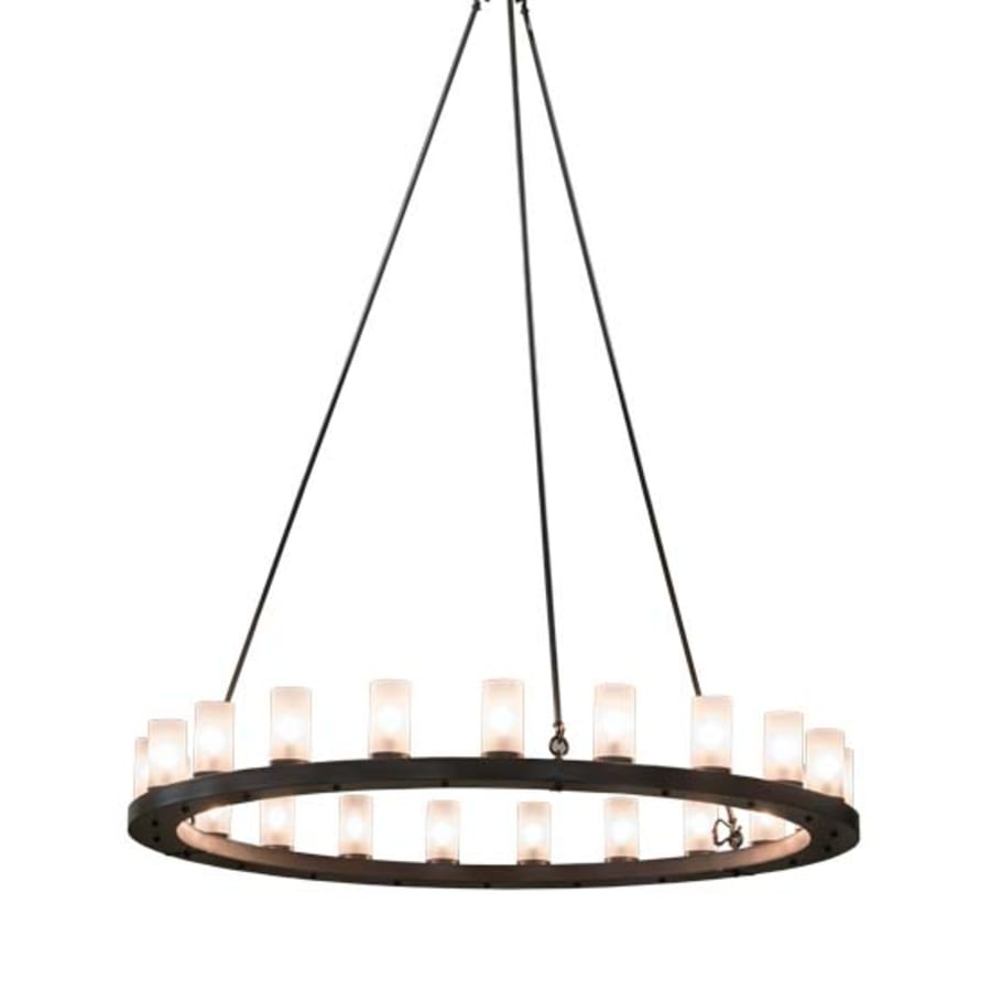 Meyda Tiffany Loxley 21 Light 60" Wide Ring Chandelier