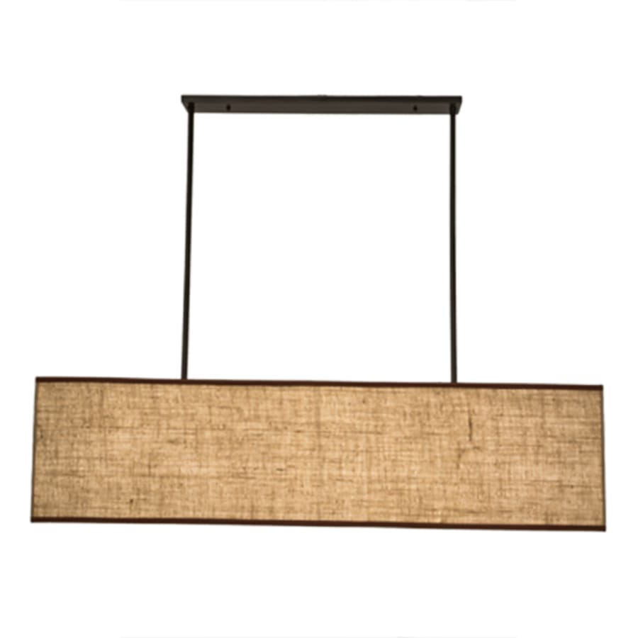 Meyda Tiffany Quadrato Lounge 5 Light 59" Wide Linear Pendant