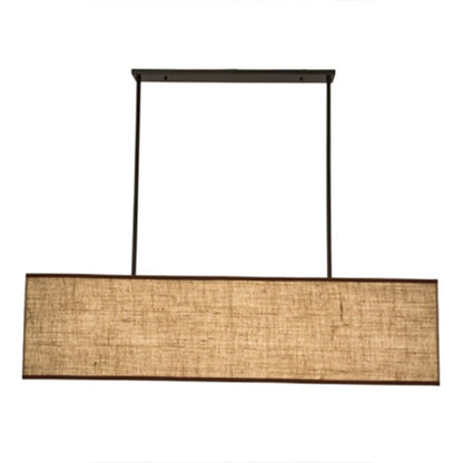 Meyda Tiffany Quadrato Lounge 5 Light 59" Wide Linear Pendant