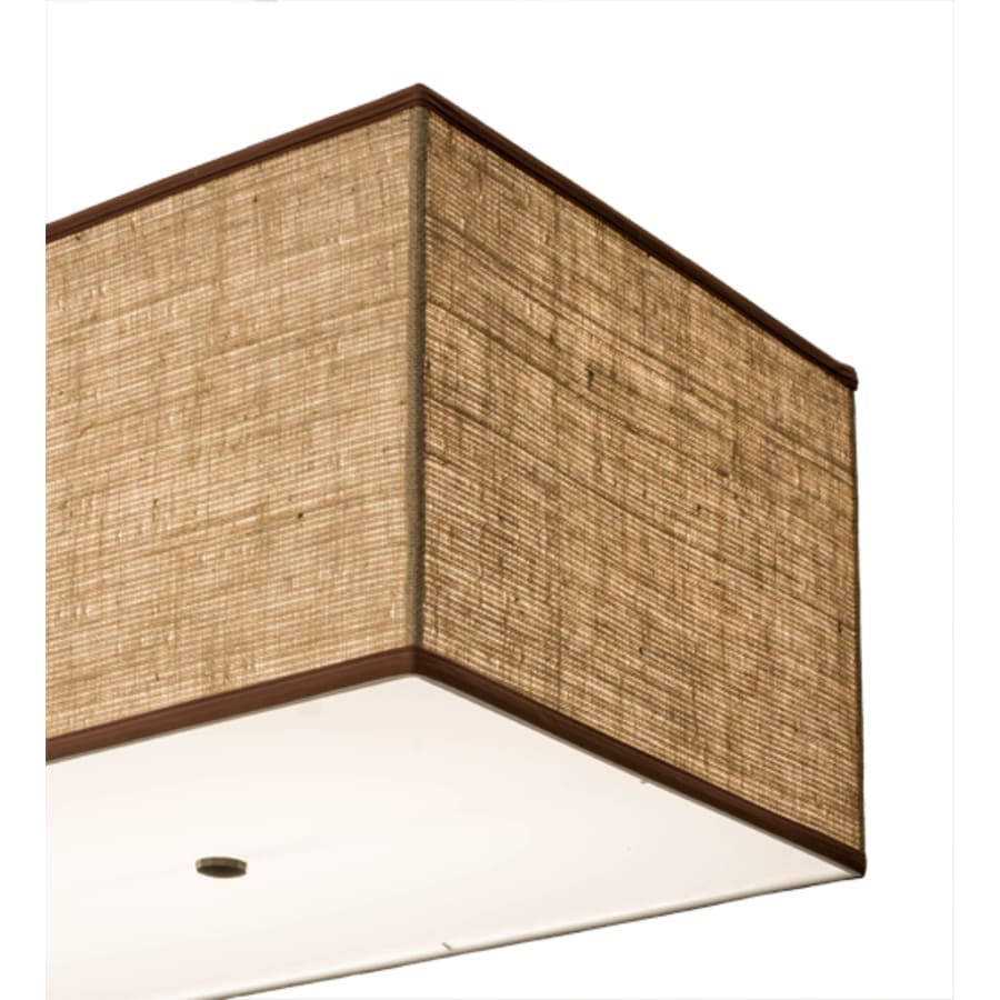 Meyda Tiffany Quadrato Lounge 5 Light 59" Wide Linear Pendant