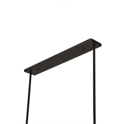 Meyda Tiffany Quadrato Lounge 5 Light 59" Wide Linear Pendant