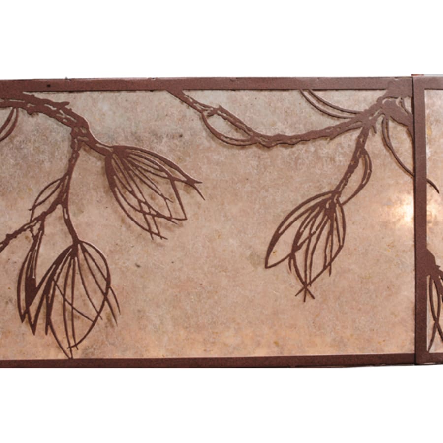 Meyda Tiffany Lone Pine 2 Light 44" Wide Linear Pendant