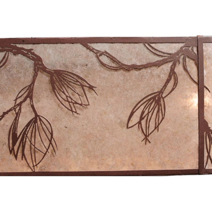 Meyda Tiffany Lone Pine 2 Light 44" Wide Linear Pendant