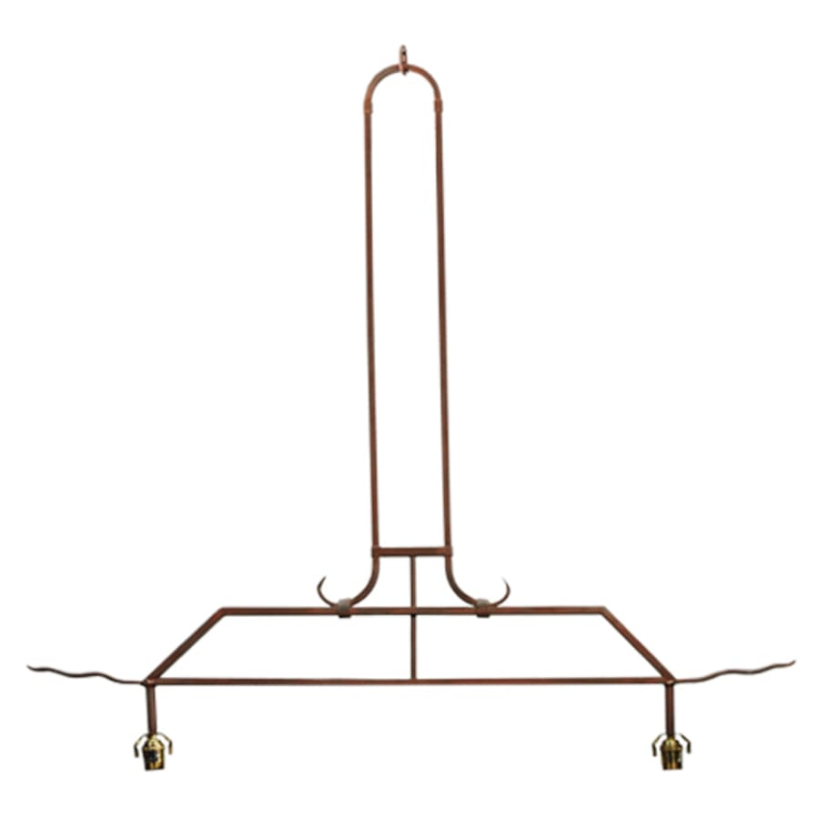 Meyda Tiffany Lone Pine 2 Light 44" Wide Linear Pendant