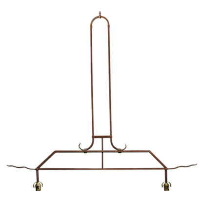 Meyda Tiffany Lone Pine 2 Light 44" Wide Linear Pendant