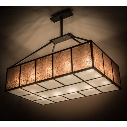 Meyda Tiffany Kaplan 12 Light 66" Wide Linear Pendant