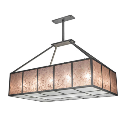 Meyda Tiffany Kaplan 12 Light 66" Wide Linear Pendant
