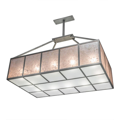 Meyda Tiffany Kaplan 12 Light 66" Wide Linear Pendant