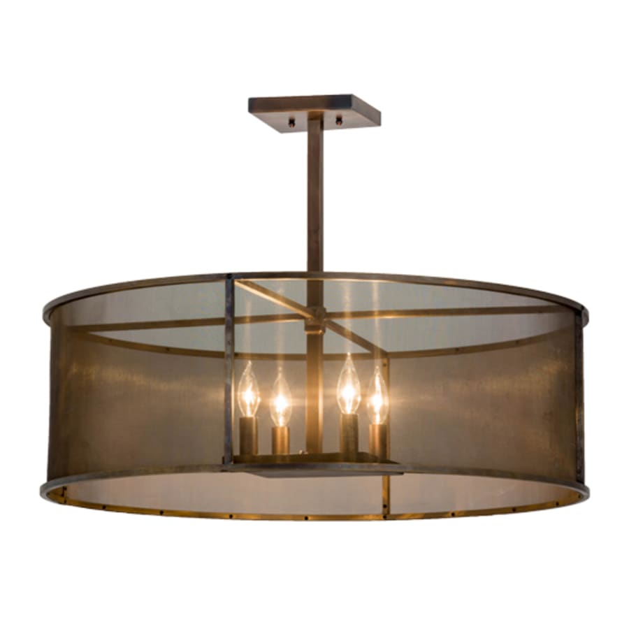 Meyda Tiffany Cilindro 4 Light 30" Wide Pendant