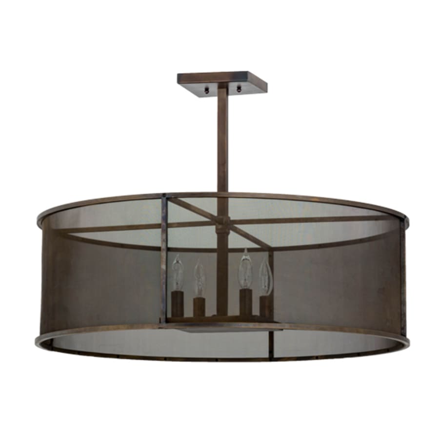 Meyda Tiffany Cilindro 4 Light 30" Wide Pendant