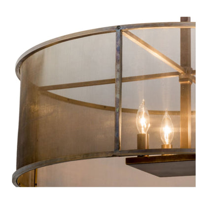Meyda Tiffany Cilindro 4 Light 30" Wide Pendant