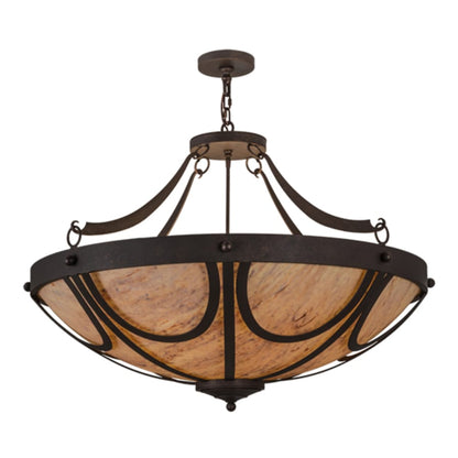 Meyda Tiffany Carousel 8 Light 42" Wide Pendant