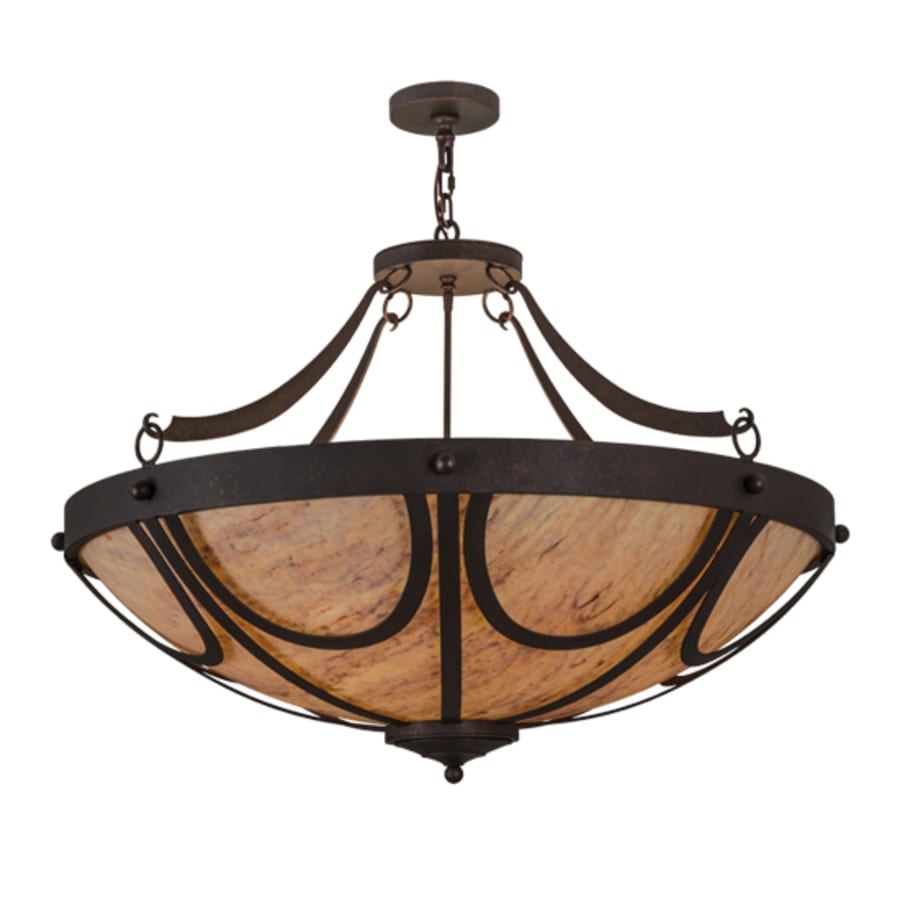 Meyda Tiffany Carousel 8 Light 42" Wide Pendant
