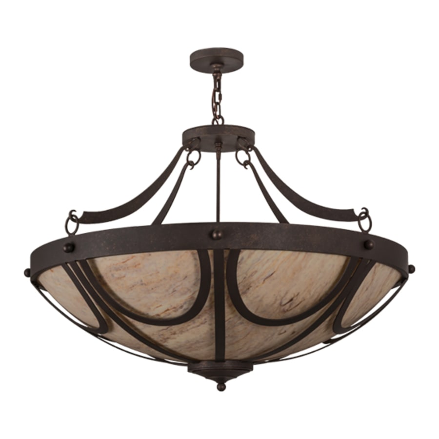 Meyda Tiffany Carousel 8 Light 42" Wide Pendant