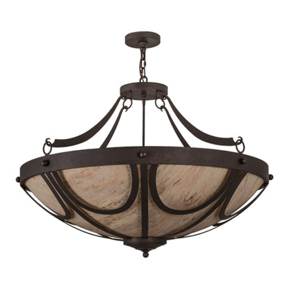 Meyda Tiffany Carousel 8 Light 42" Wide Pendant