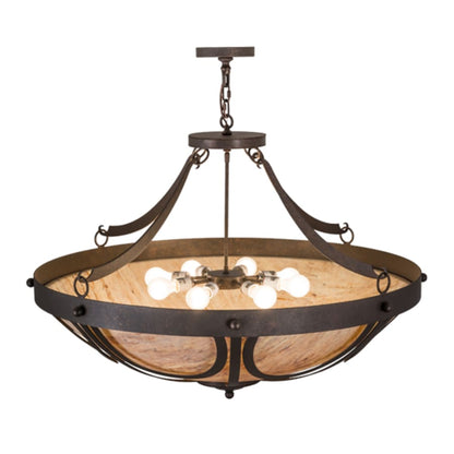 Meyda Tiffany Carousel 8 Light 42" Wide Pendant