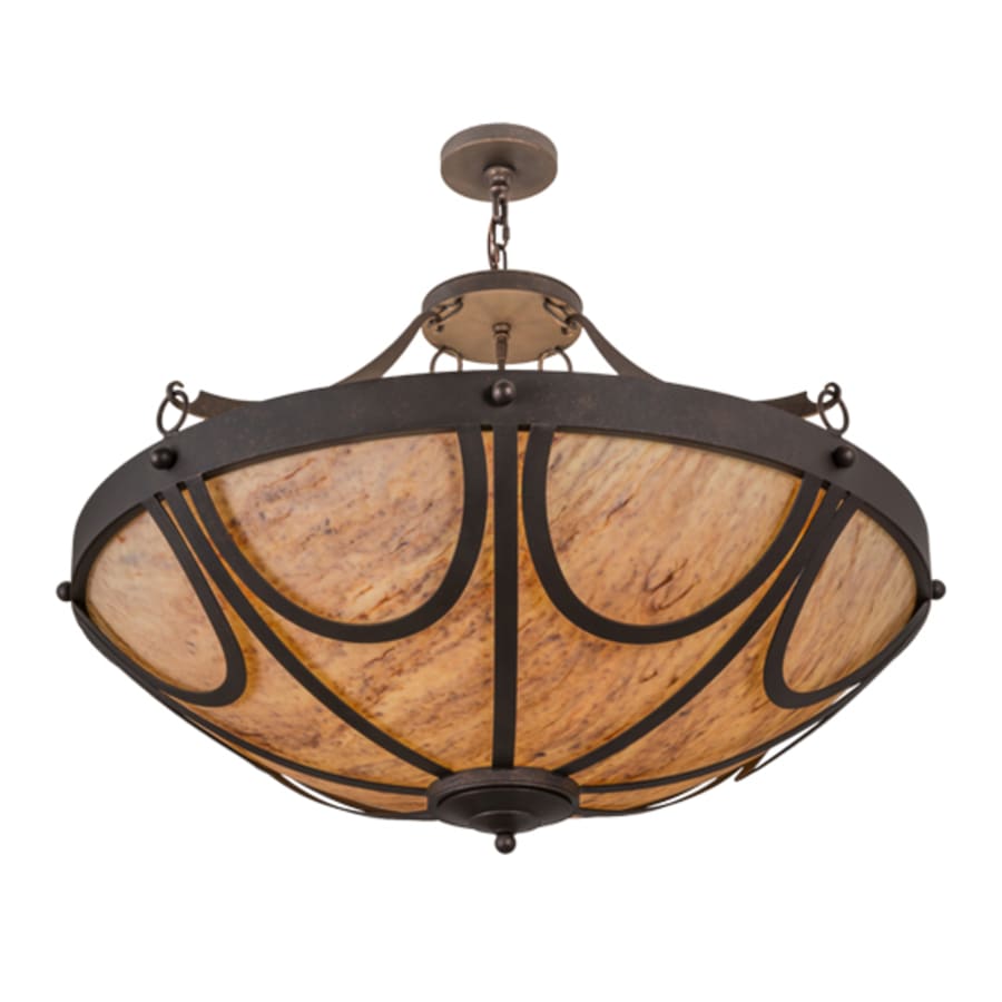 Meyda Tiffany Carousel 8 Light 42" Wide Pendant