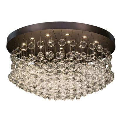 Meyda Tiffany Bulle 22 Light 72" Wide Semi-Flush Ceiling Fixture